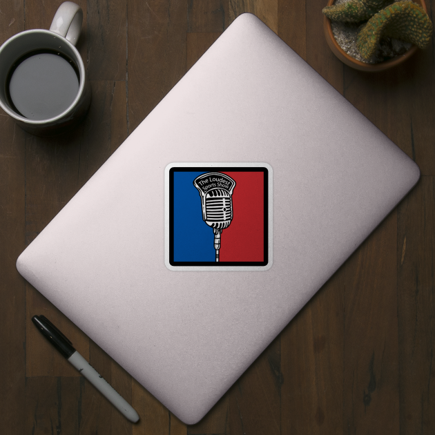 The Loudest Sports Show Mic Logo 2 by PJWRahall